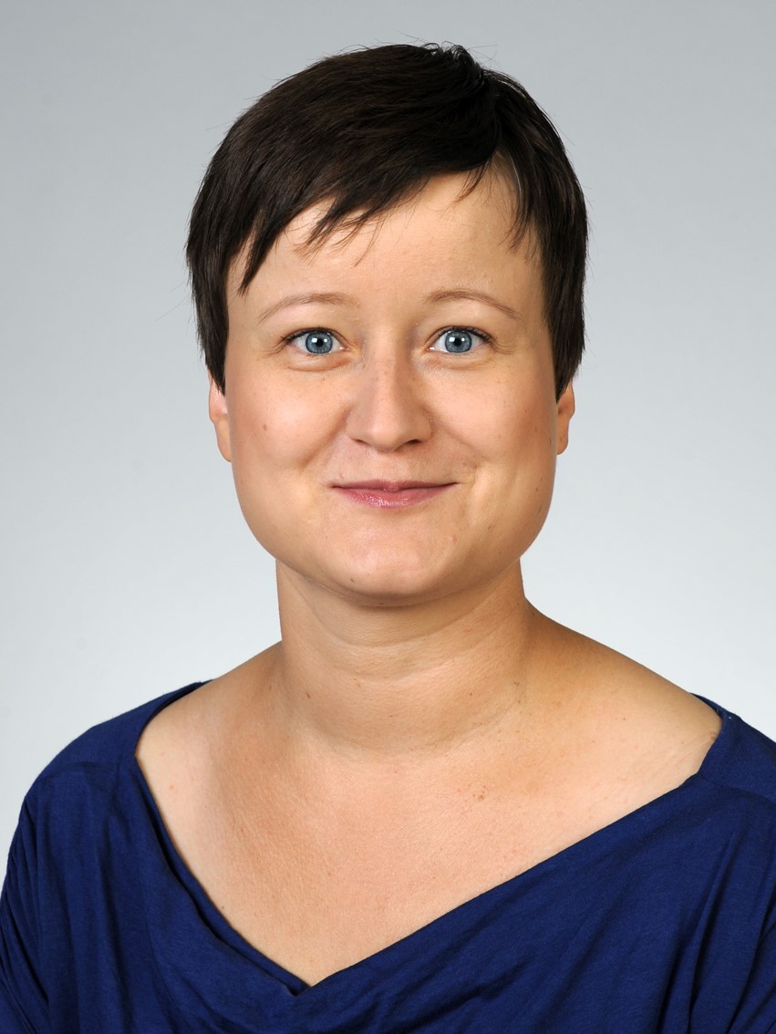 A portrait of Outi Ratamäki