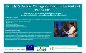 Identity and Access Management-koulutus mainos