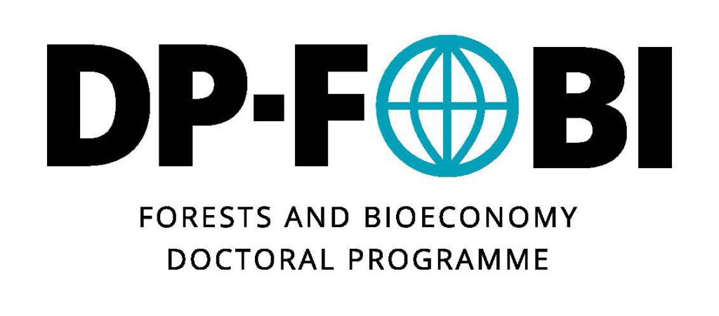 Logo of DP-FOBI Forests and bioeconomy doctoral programme