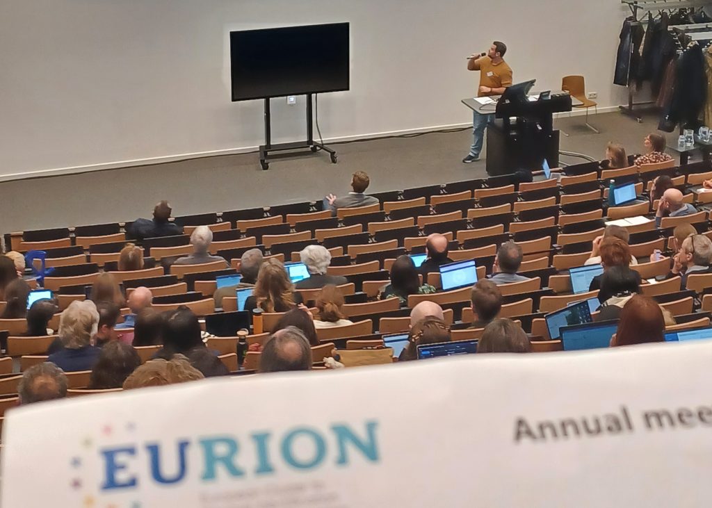 EURION cluster meeting lecture hall