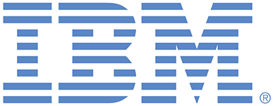 The logo of IBM