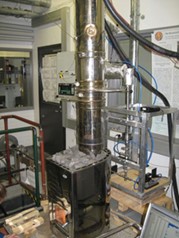 Small scale heater test cell