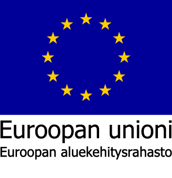 Euroopan unioni, Euroopan aluekehitysrahasto logo.