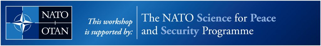 NATO's logo and funding statement