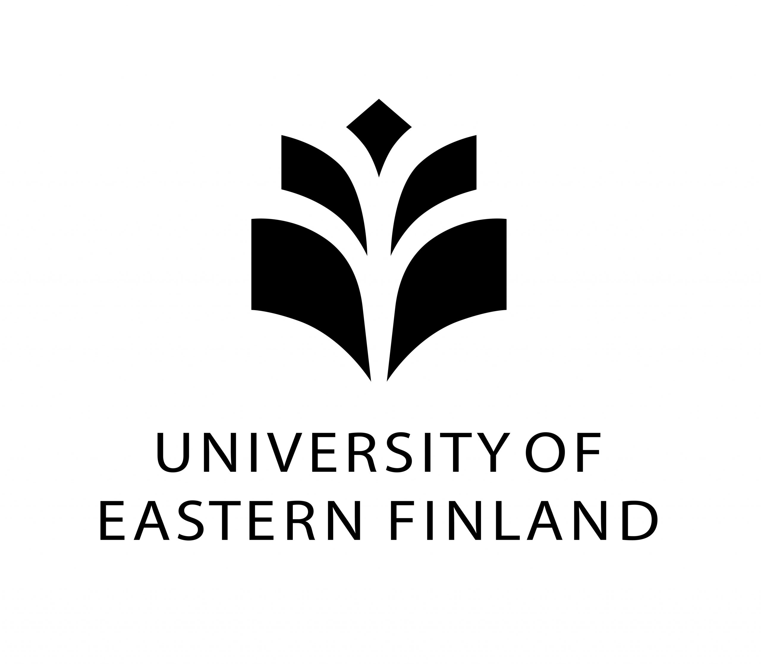 UEF Logo, Black text on white background