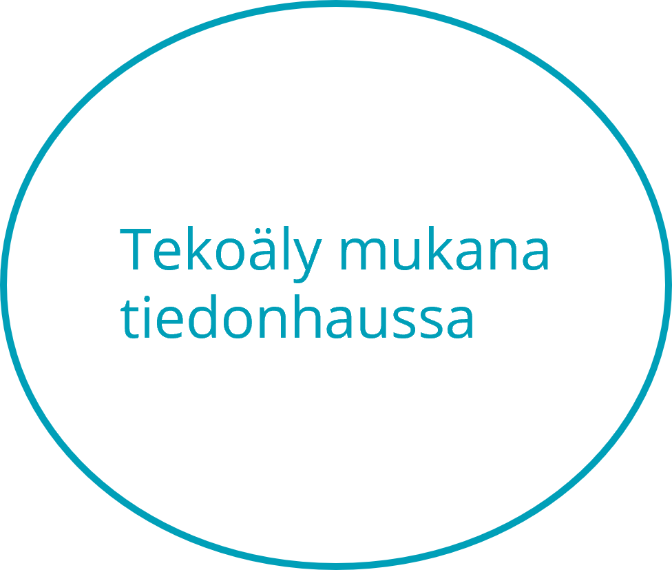 Tekoäly mukana tiedonhaussa. 