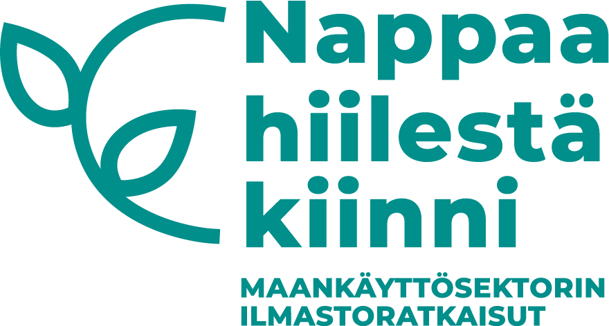 Nappaa hiilestä kiinni Logo